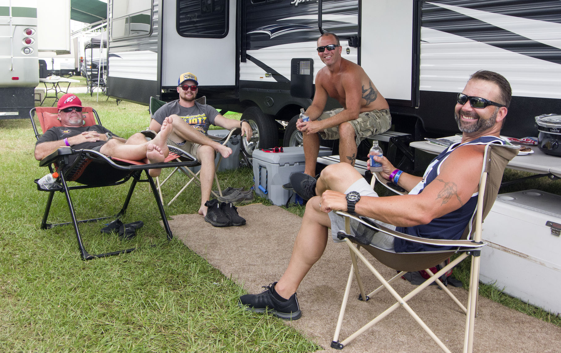 Darlington Infield Sunday